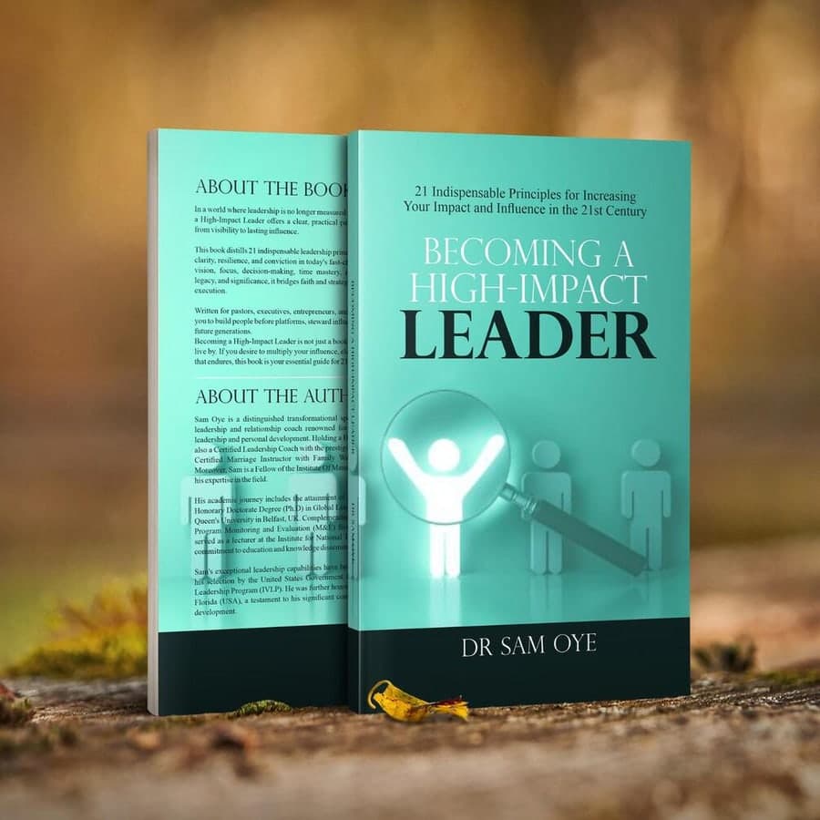Cover of Becoming a High-Impact Leader by Dr. Sam Oye