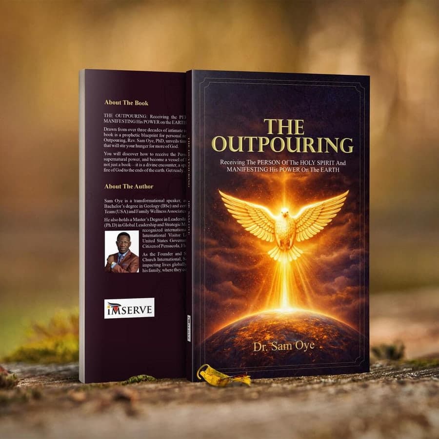 Cover of The Outpouring by Dr. Sam Oye