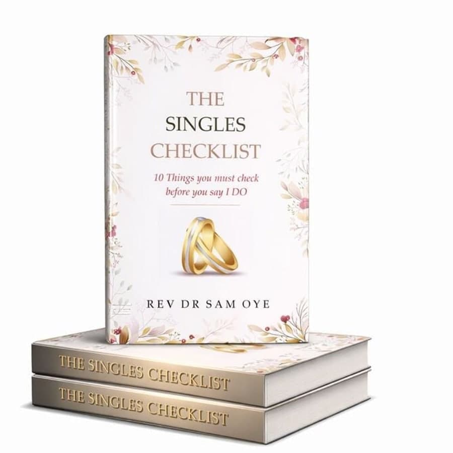 Cover of The Singles Checklist by Dr. Sam Oye